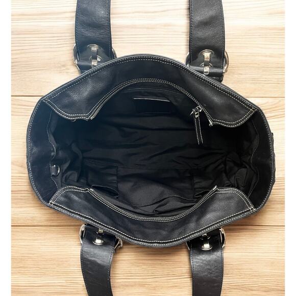 Y2K Coach F10912 Soho Leather Carryall & 6A06 Soho Slim Envelope Wallet - Picture 6 of 15